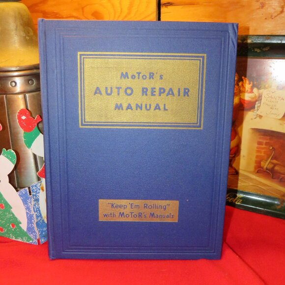 Vintage Motor's Auto Repair Manual - Picture 1 of 6